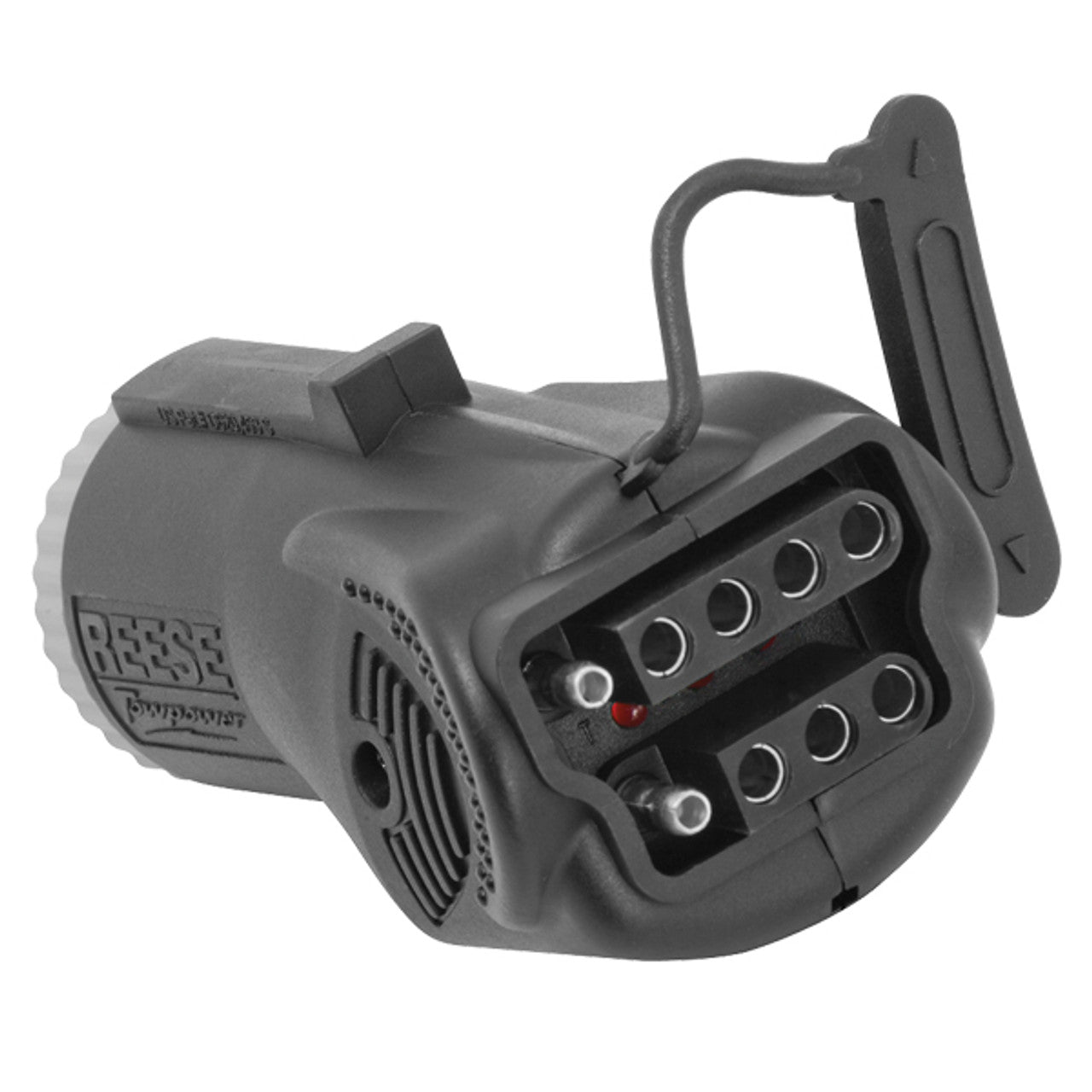 Wesbar 7-Way Blade to 4-Flat with LED Circuit Tester